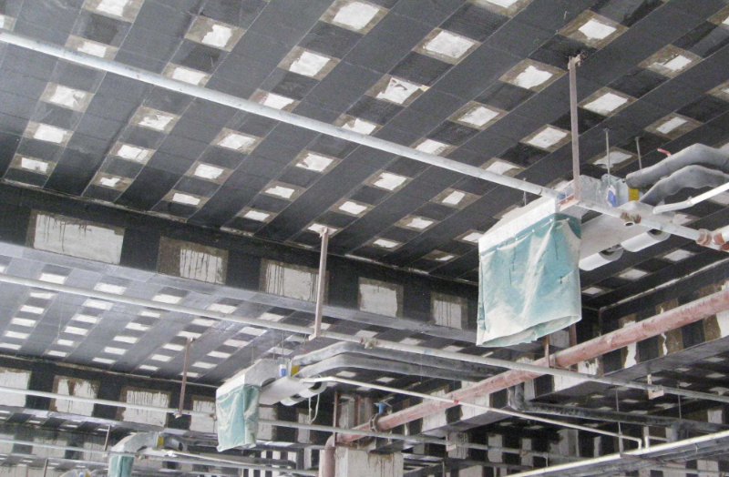 哪几种作业环境不宜用碳纤维布加固补强维护?